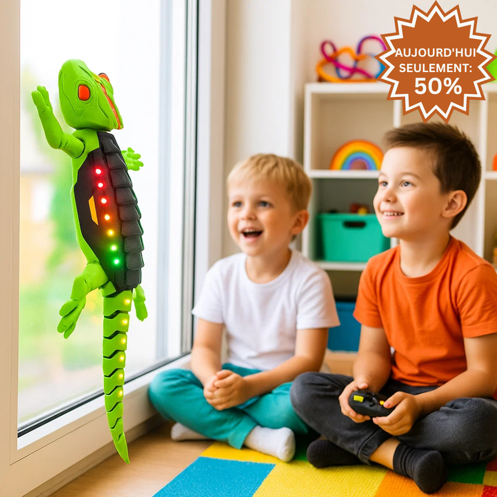 WallCrawl™ | Le lézard grimpeur incroyable