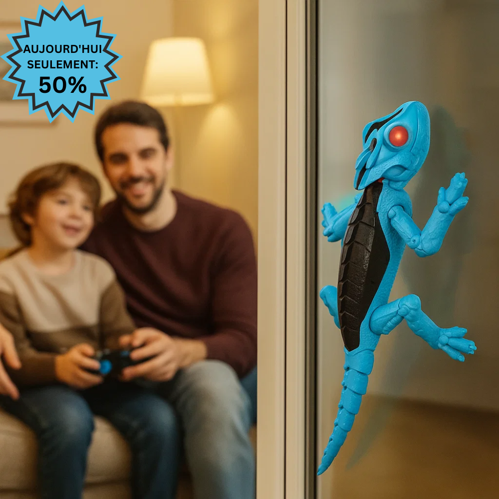 WallCrawl™ | Le lézard grimpeur incroyable