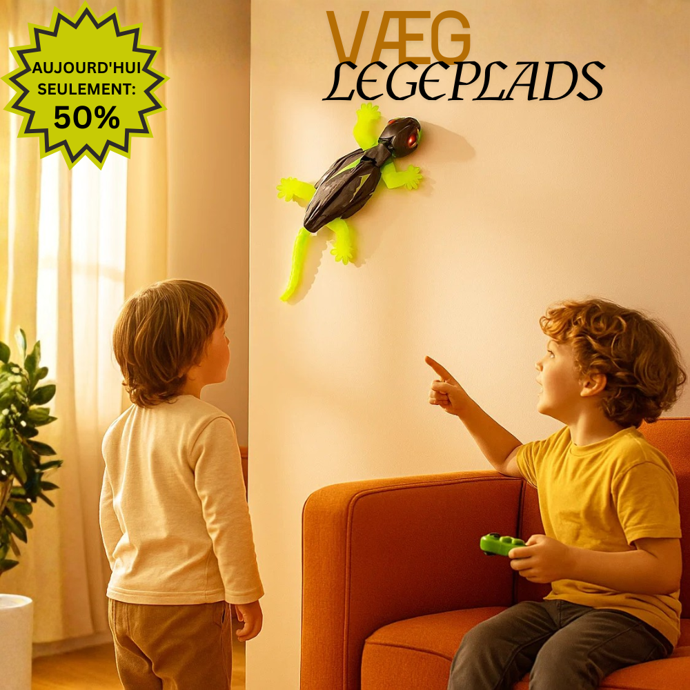 WallCrawl™ | Le lézard grimpeur incroyable