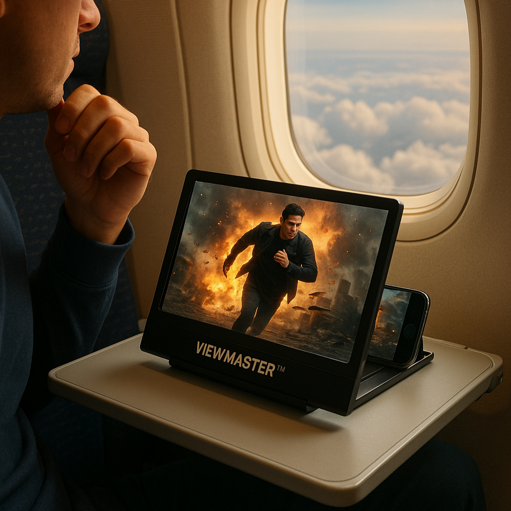 ViewMaster™ | Amplificateur d’Écran HD pour Smartphone avec Support Intégré