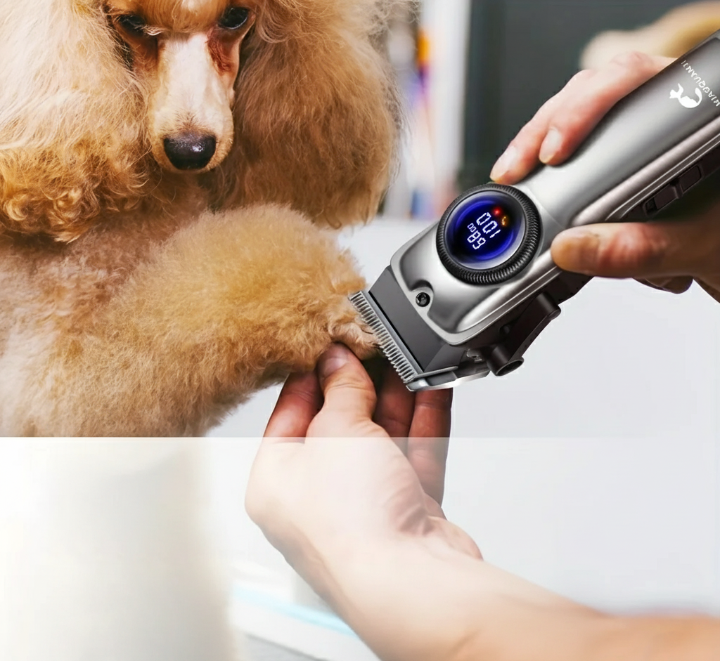 FurTrim™ | Professionele draadloze tondeuse voor honden, geschikt voor alle soorten vachten