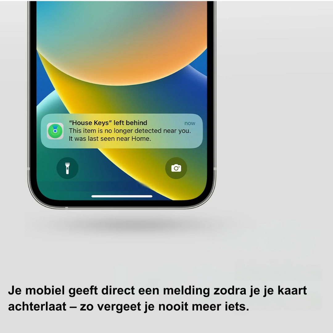 SafeCard™ | De kaart die zorgt dat je nooit iets mist