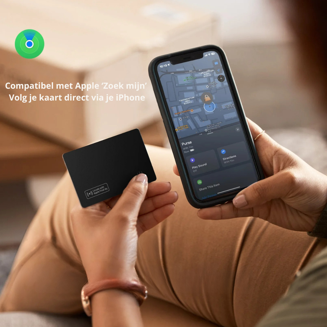 SafeCard™ | De kaart die zorgt dat je nooit iets mist