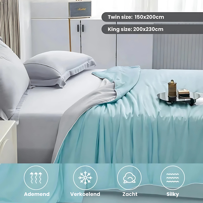 BreeziBlanket™ |  Voor een koele comfortabele nacht!