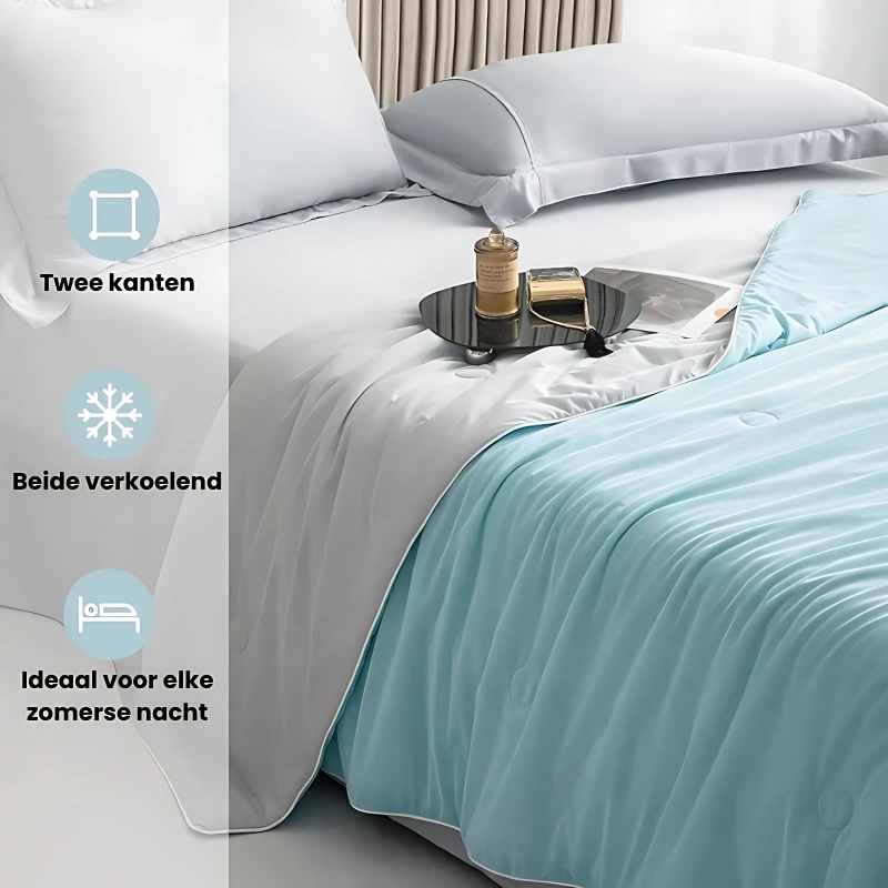 BreeziBlanket™ |  Voor een koele comfortabele nacht!