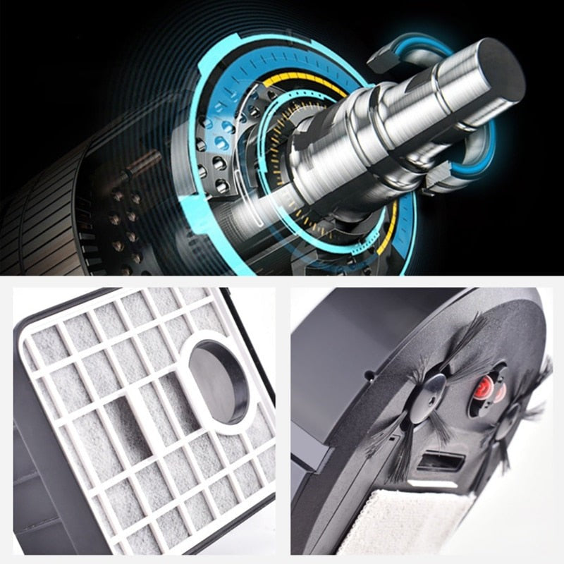 CleanBot™ | Robot aspirateur 3 en 1