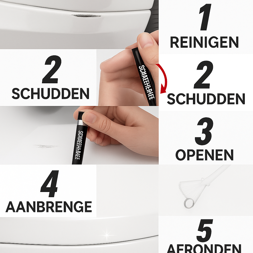 ScratchFix™ | Snelle reparatie van alle lakschade