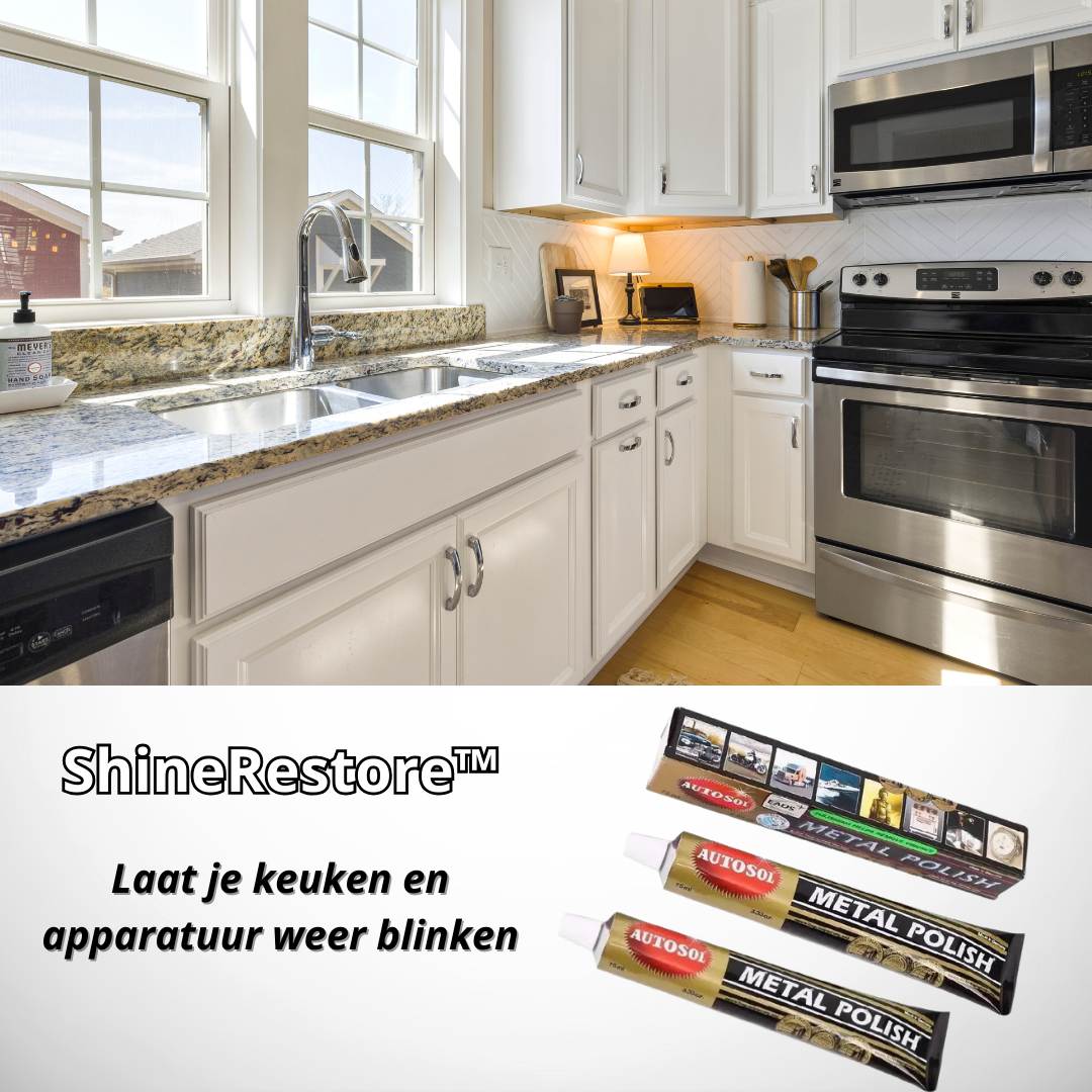 ShineRestore™ | Laat je keuken en apparatuur weer blinken