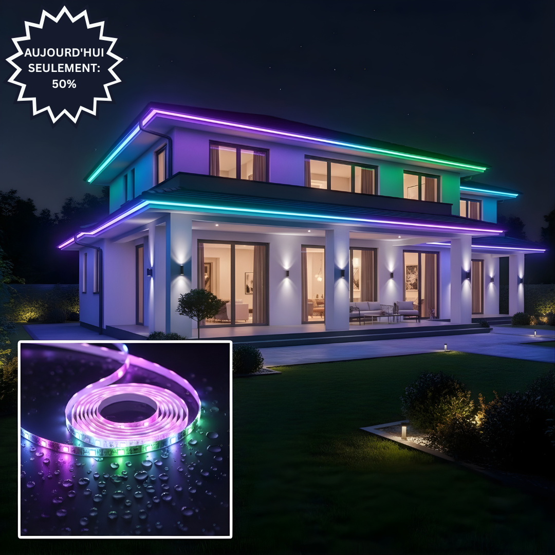 ChristmasLight™ | Éclairage LED Extérieur Permanent Intelligent