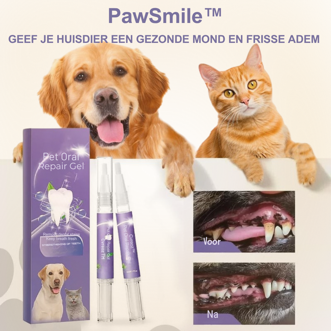 PawSmile™ | Dé oplossing voor slechte adem bij je huisdier